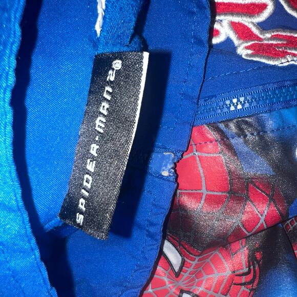 Vintage Y2k 2004 Spiderman embroidered 2 Boys Lightweight Jacket Coat boys - Picture 7 of 8